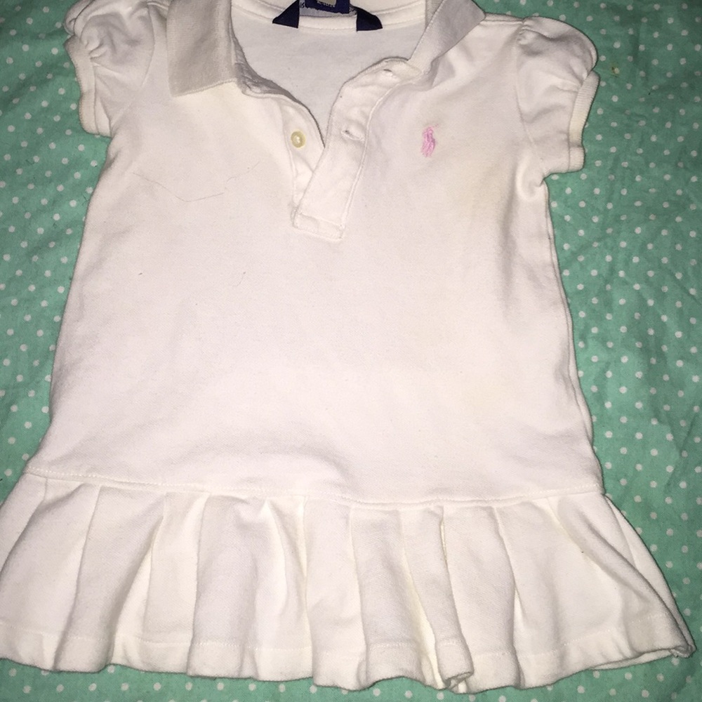 White polo dress